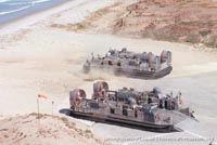 Military Hovercraft - the LCAC with the United States Navy